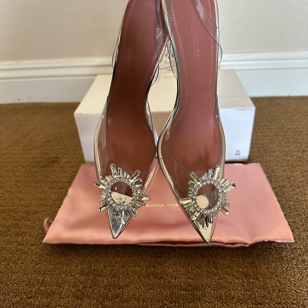 AMINA MUADDI
Begum Glass Heel